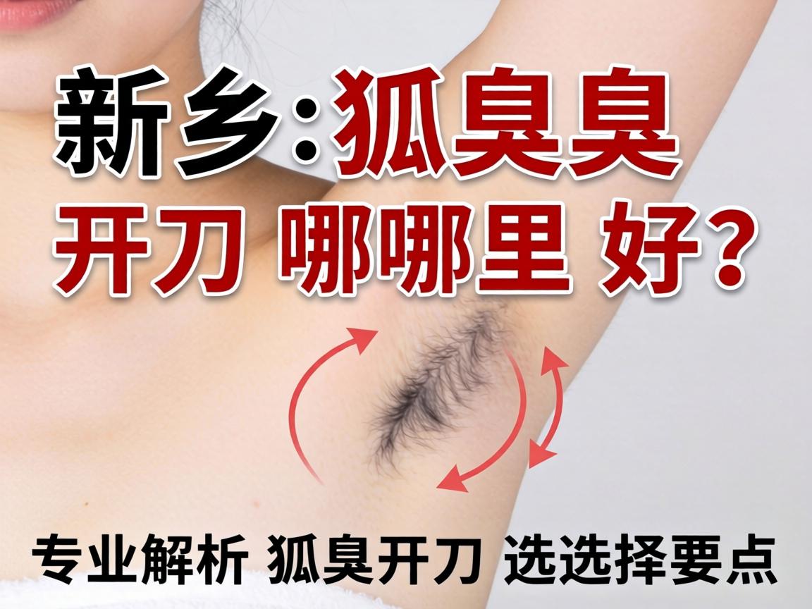 新乡狐臭开刀哪里好?专业解析狐臭开刀选择要点 新乡狐臭开刀哪里好?专业解析狐臭开刀选择要点