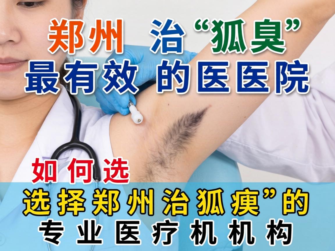 郑州治狐臭最有效的医院,如何选择郑州治狐臭的专业医疗机构 郑州治狐臭最有效的医院,如何选择郑州治狐臭的专业医疗机构