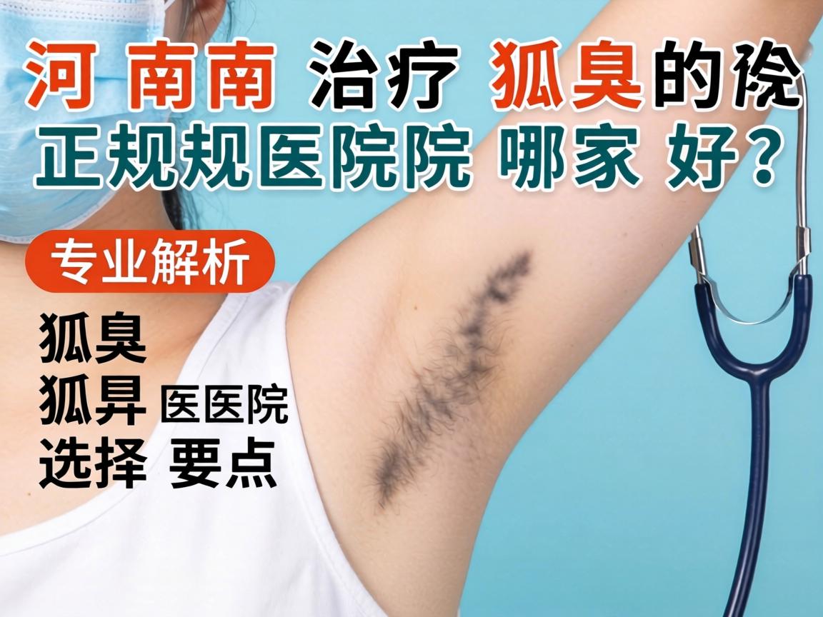 河南治疗狐臭的正规医院哪家好?专业解析狐臭医院选择要点 河南治疗狐臭的正规医院哪家好?专业解析狐臭医院选择要点