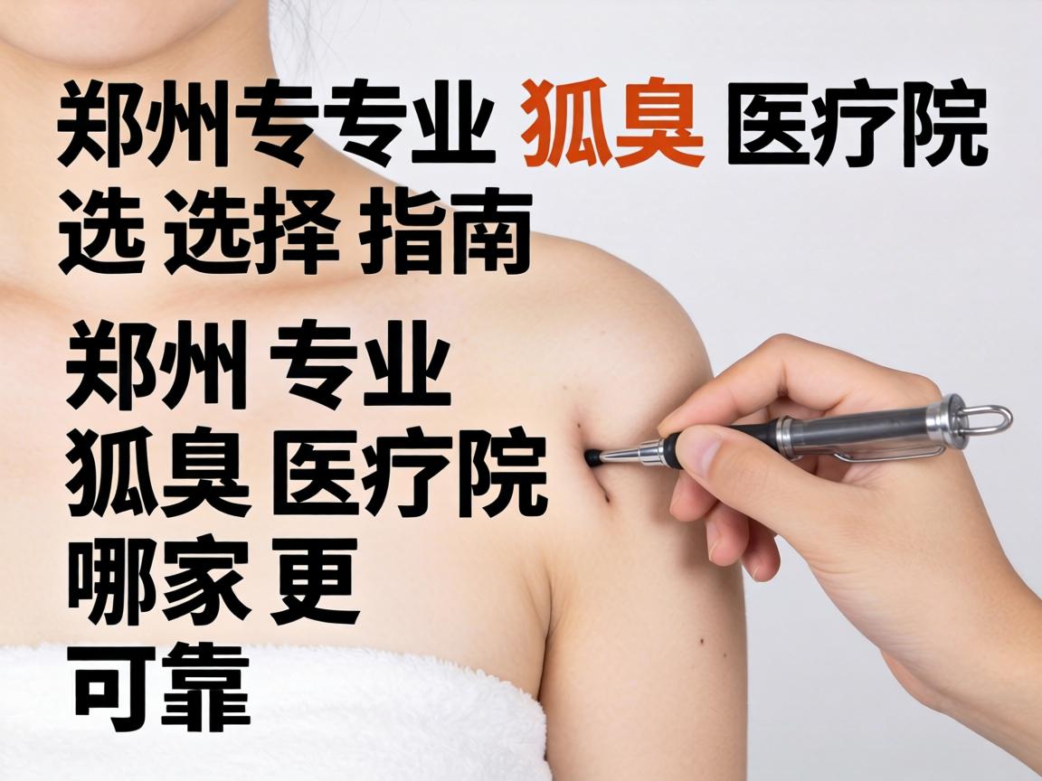 郑州专业狐臭医院选择指南，郑州专业狐臭医院哪家更可靠