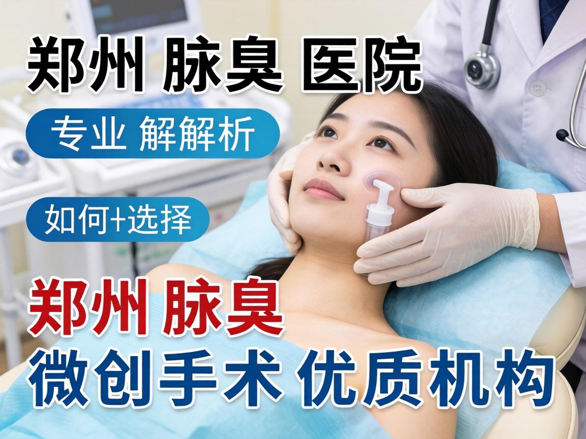 郑州腋臭医院专业解析，如何选择郑州腋臭微创手术优质机构