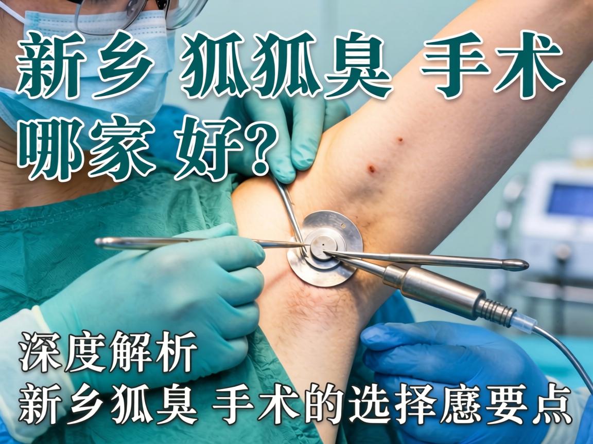新乡狐臭手术哪家好？深度解析新乡狐臭手术的选择要点