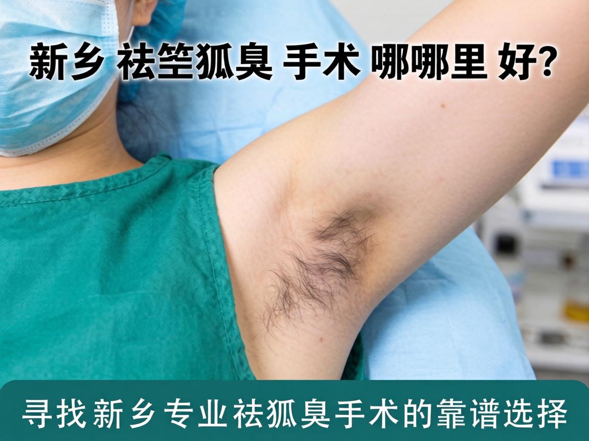 新乡祛狐臭手术哪里好？寻找新乡专业祛狐臭手术的靠谱选择