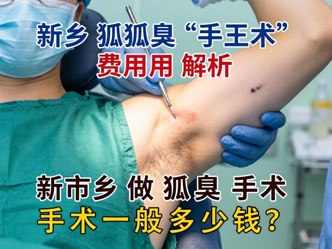 新乡狐臭手术费用解析，新乡做狐臭手术一般多少钱？