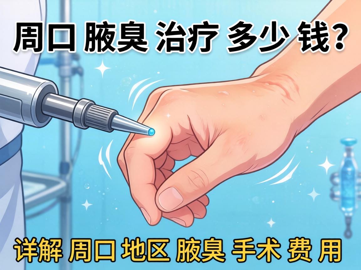 周口腋臭治疗多少钱？详解周口地区腋臭手术费用