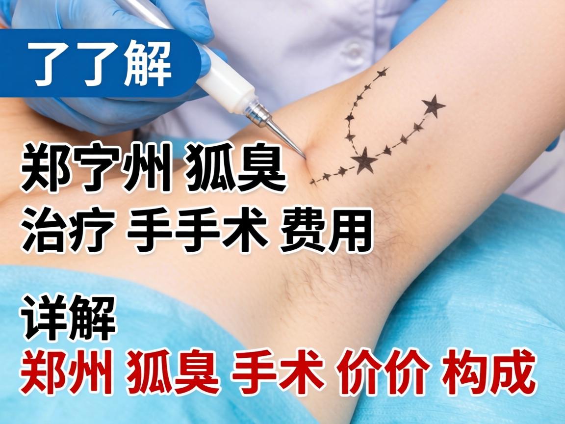 了解郑州狐臭治疗手术费用，详解郑州狐臭手术价格构成