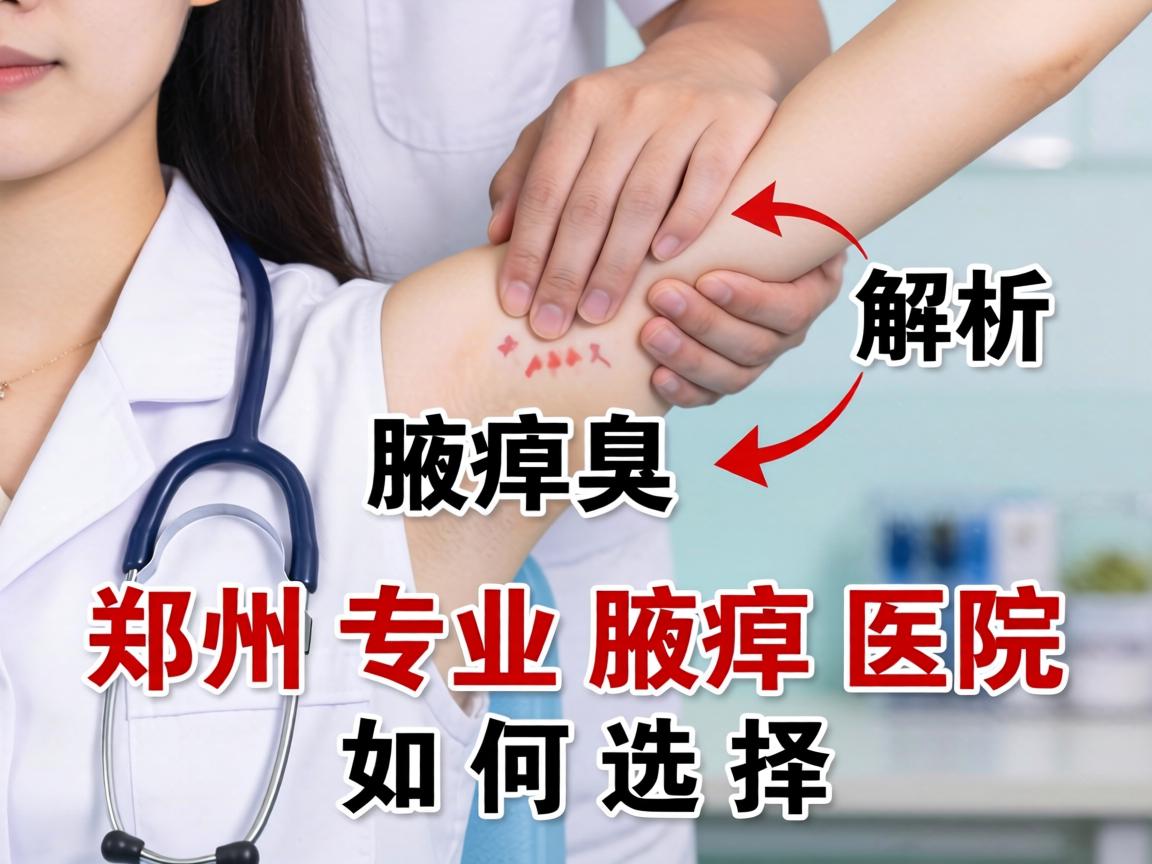 郑州腋臭医院解析，郑州专业腋臭医院如何选择