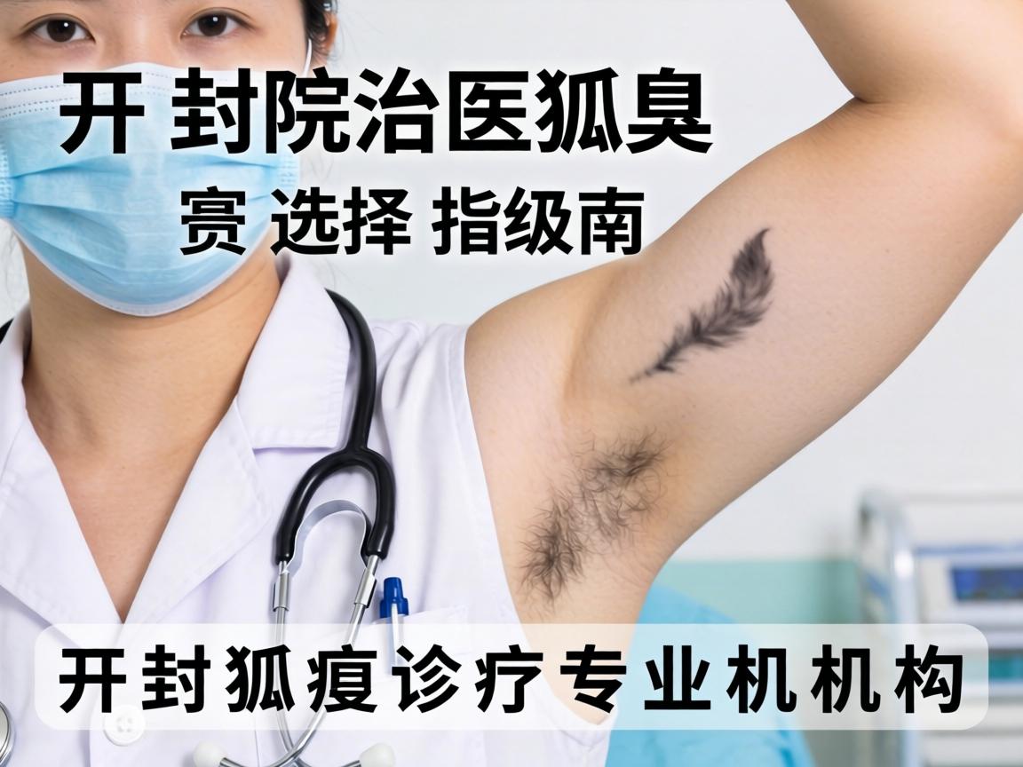 开封治狐臭医院选择指南，详解开封狐臭诊疗专业机构