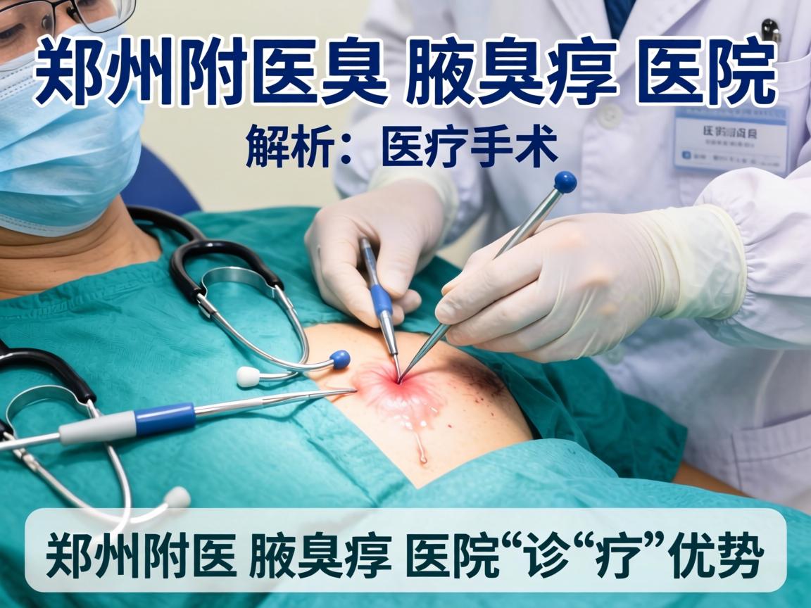 郑州腋臭手术医院解析，郑州附医腋臭医院的诊疗优势