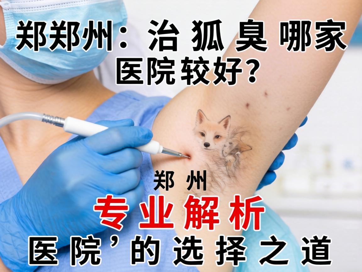 郑州治狐臭哪家医院较好？专业解析郑州狐臭医院的选择之道
