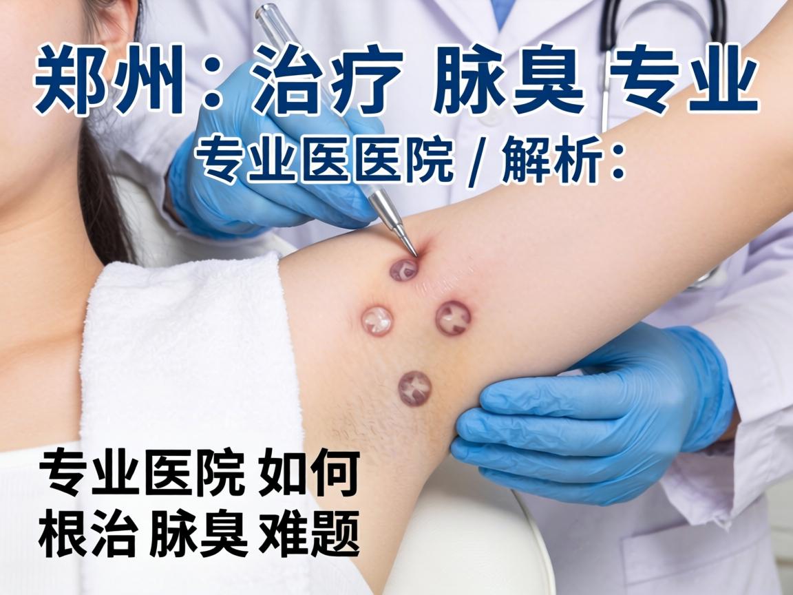 郑州治疗腋臭专业医院解析，专业医院如何根治腋臭难题