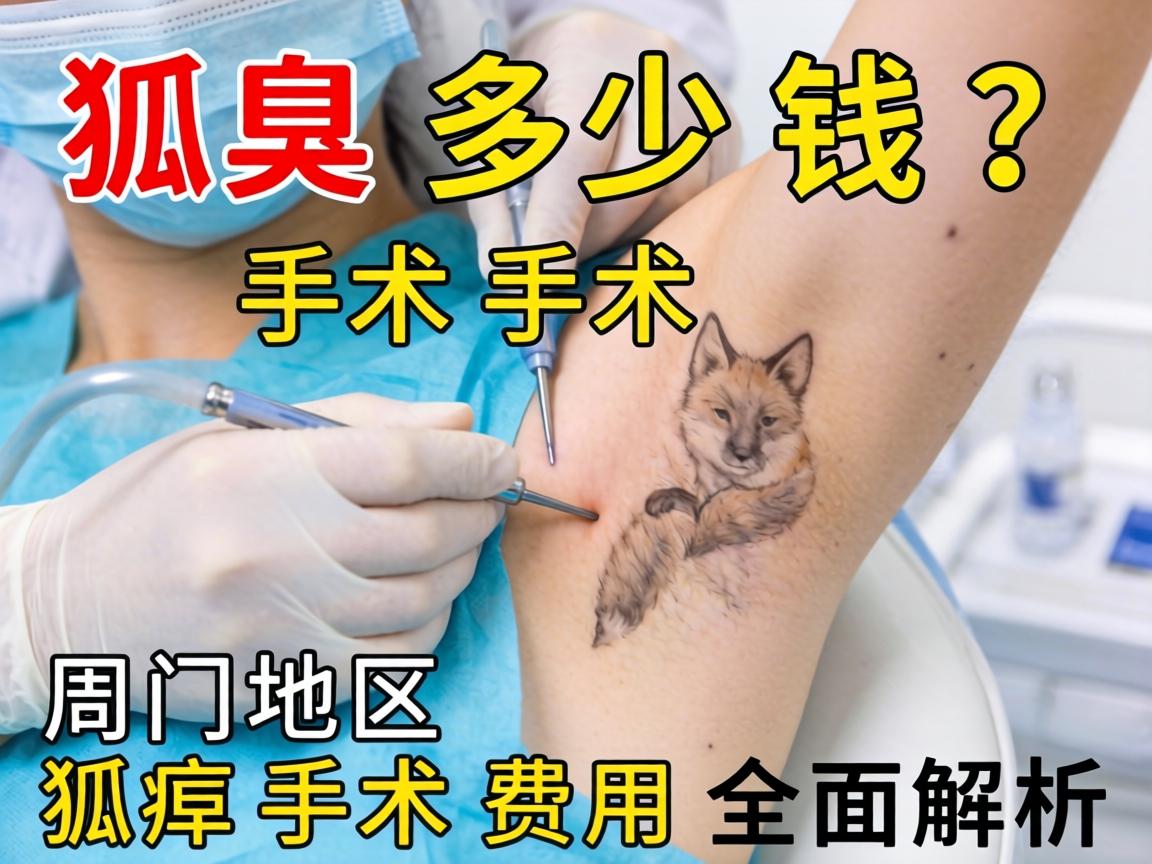 狐臭手术多少钱？周口地区狐臭手术费用全面解析