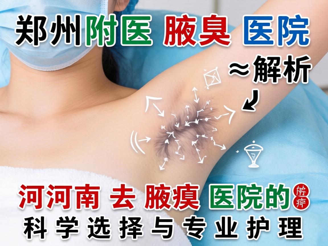 郑州附医腋臭医院解析，河南去腋臭医院的科学选择与专业护理