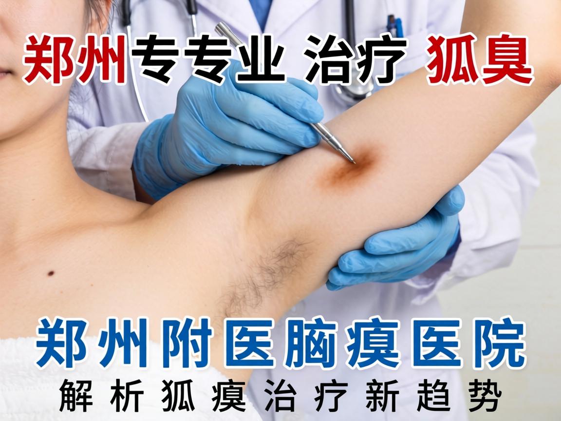 郑州专业治疗狐臭，郑州附医腋臭医院解析狐臭治疗新趋势