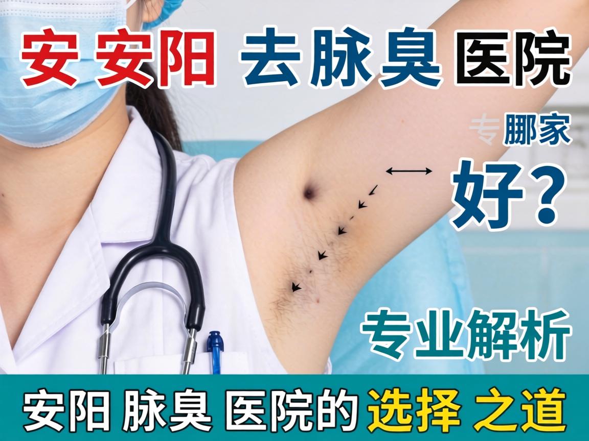 安阳去腋臭医院哪家好？专业解析安阳腋臭医院的选择之道