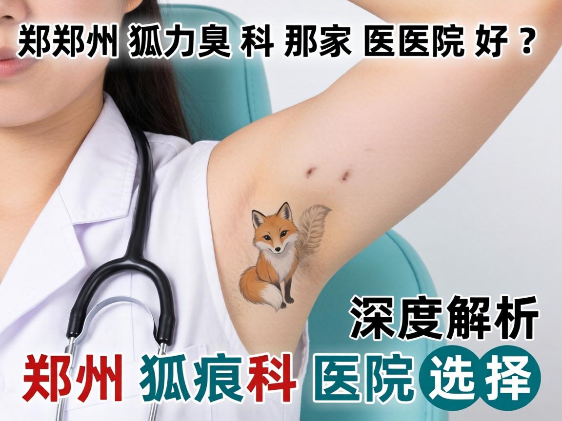 郑州狐臭科那家医院好？深度解析郑州狐臭科医院选择