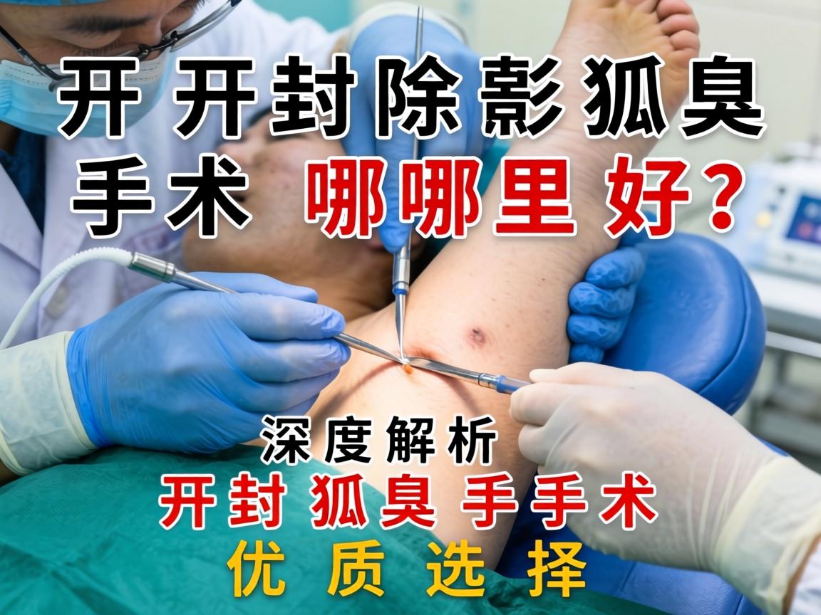 开封除狐臭手术哪里好？深度解析开封狐臭手术优质选择