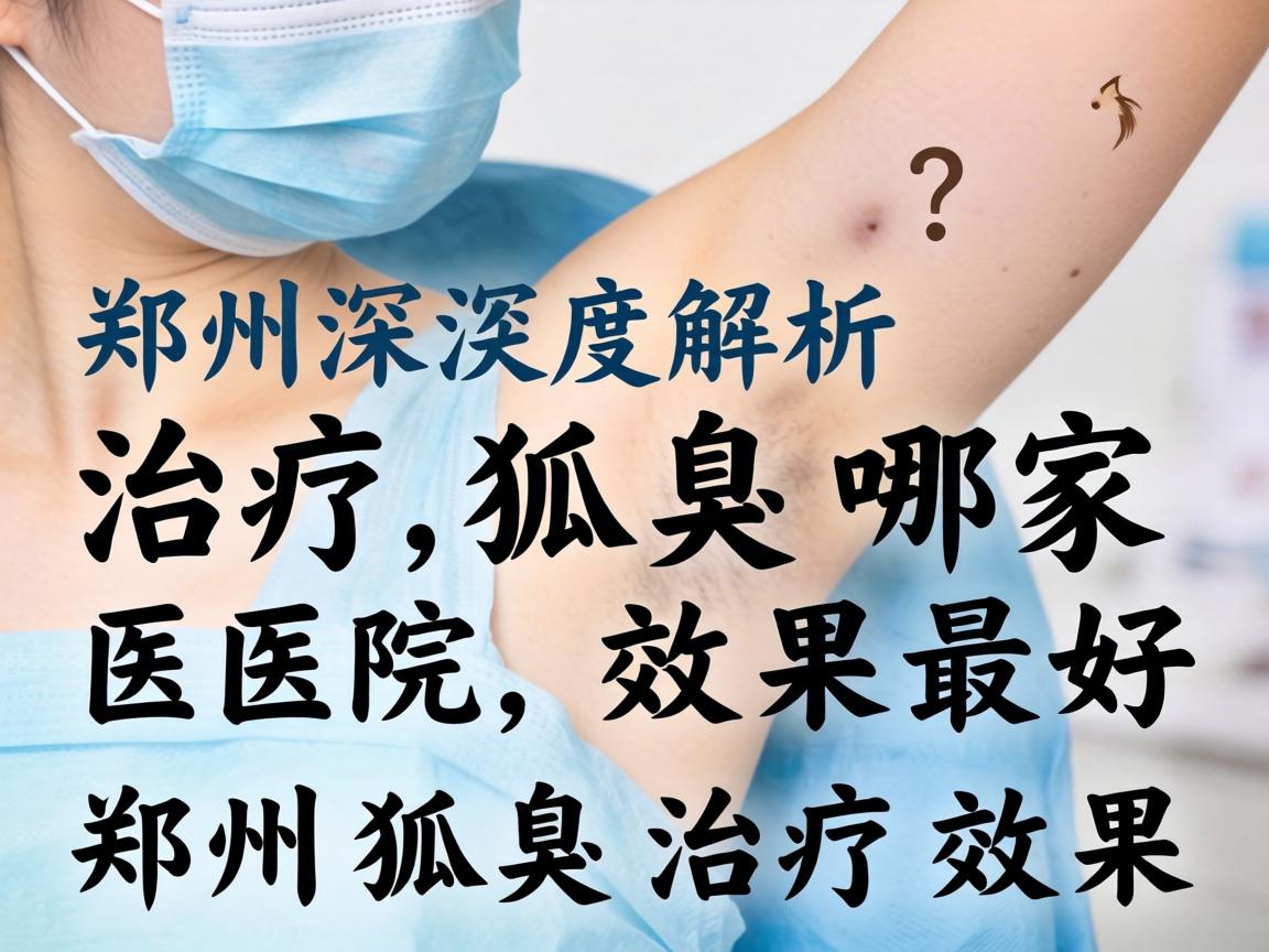 郑州治疗狐臭哪家医院效果最好？深度解析郑州狐臭治疗效果