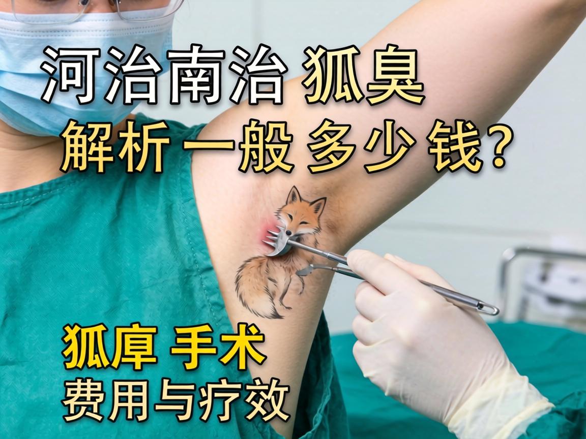河南治狐臭手术一般多少钱?解析狐臭手术费用与疗效 河南治狐臭手术一般多少钱?解析狐臭手术费用与疗效