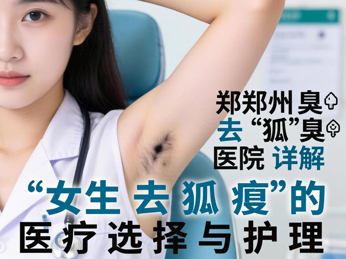 郑州去狐臭医院详解，女生去狐臭的医疗选择与护理