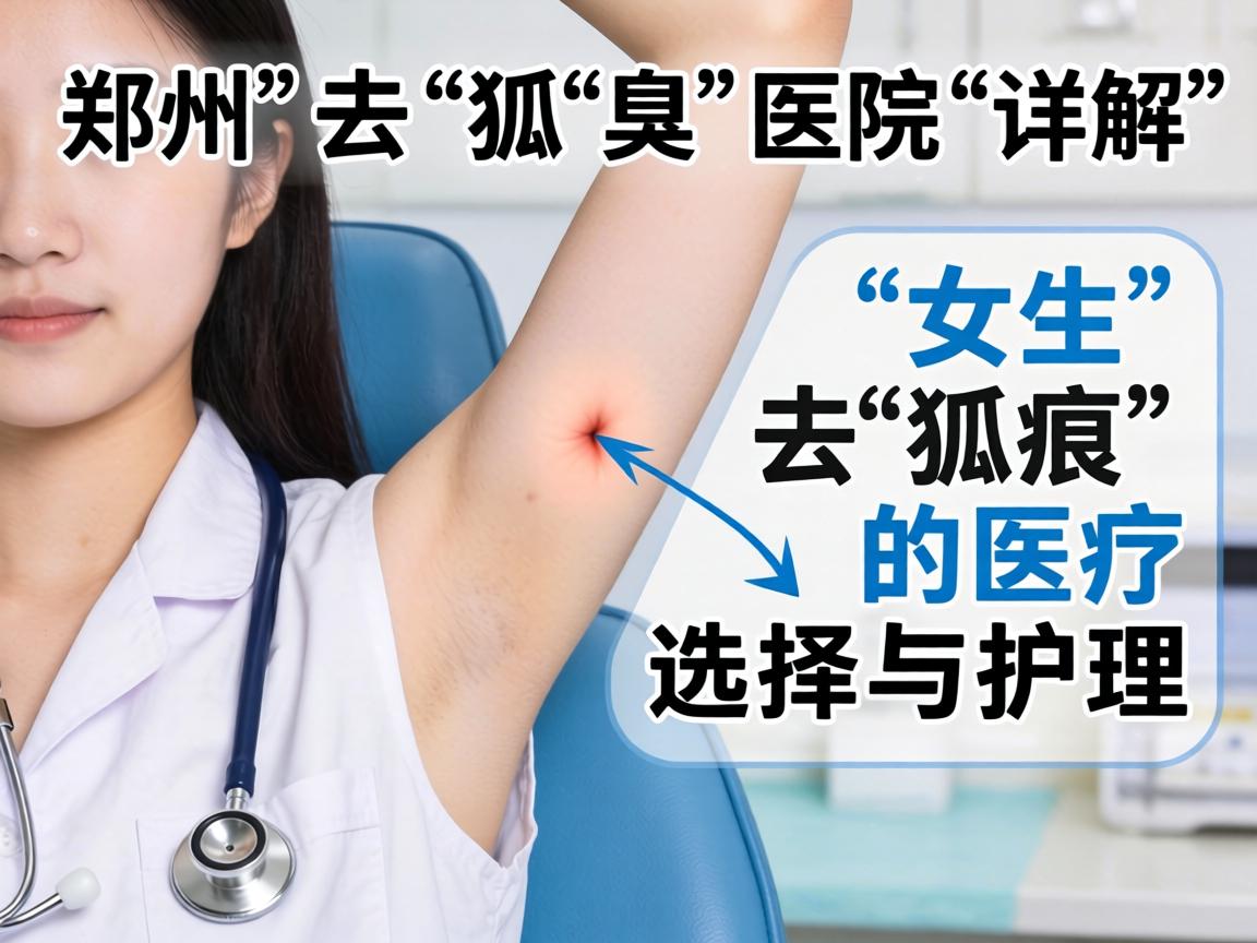 郑州去狐臭医院详解，女生去狐臭的医疗选择与护理