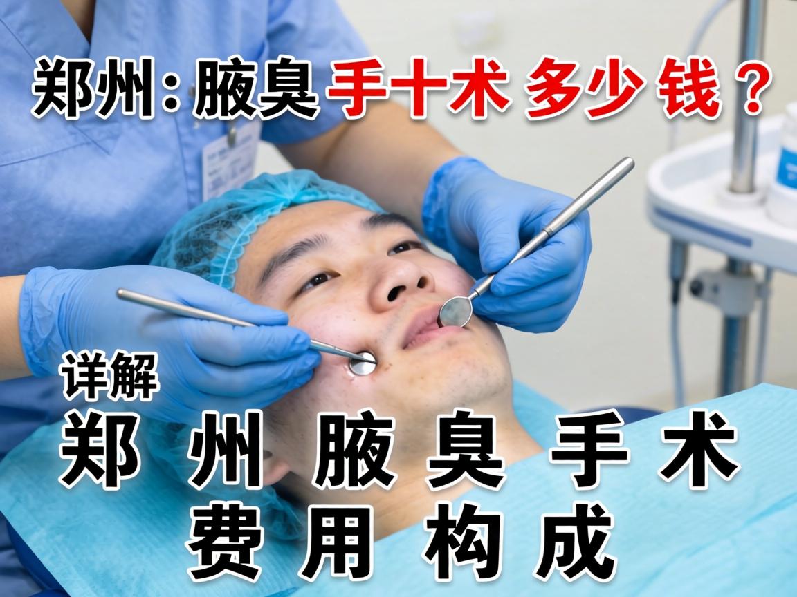 郑州腋臭手术多少钱?详解郑州腋臭手术费用构成 郑州腋臭手术多少钱?详解郑州腋臭手术费用构成