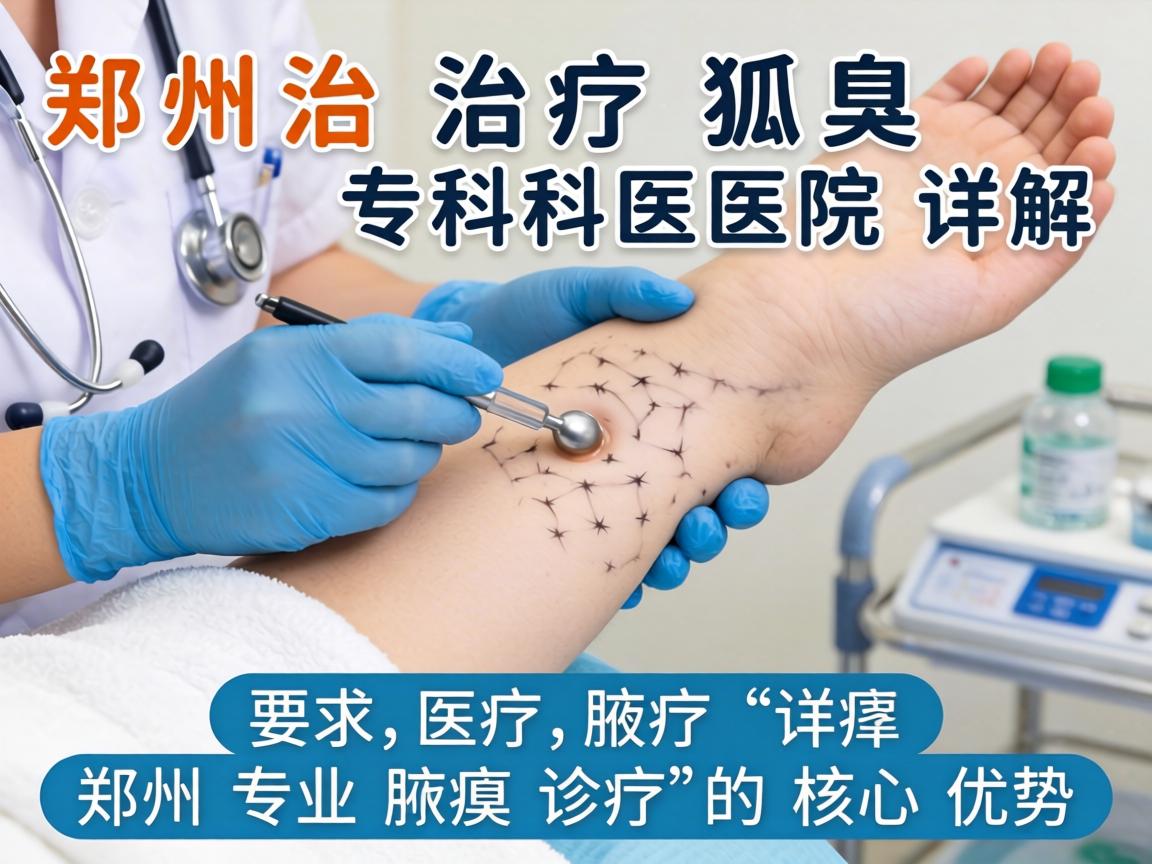 郑州治疗狐臭专科医院详解，郑州专业腋臭诊疗的核心优势