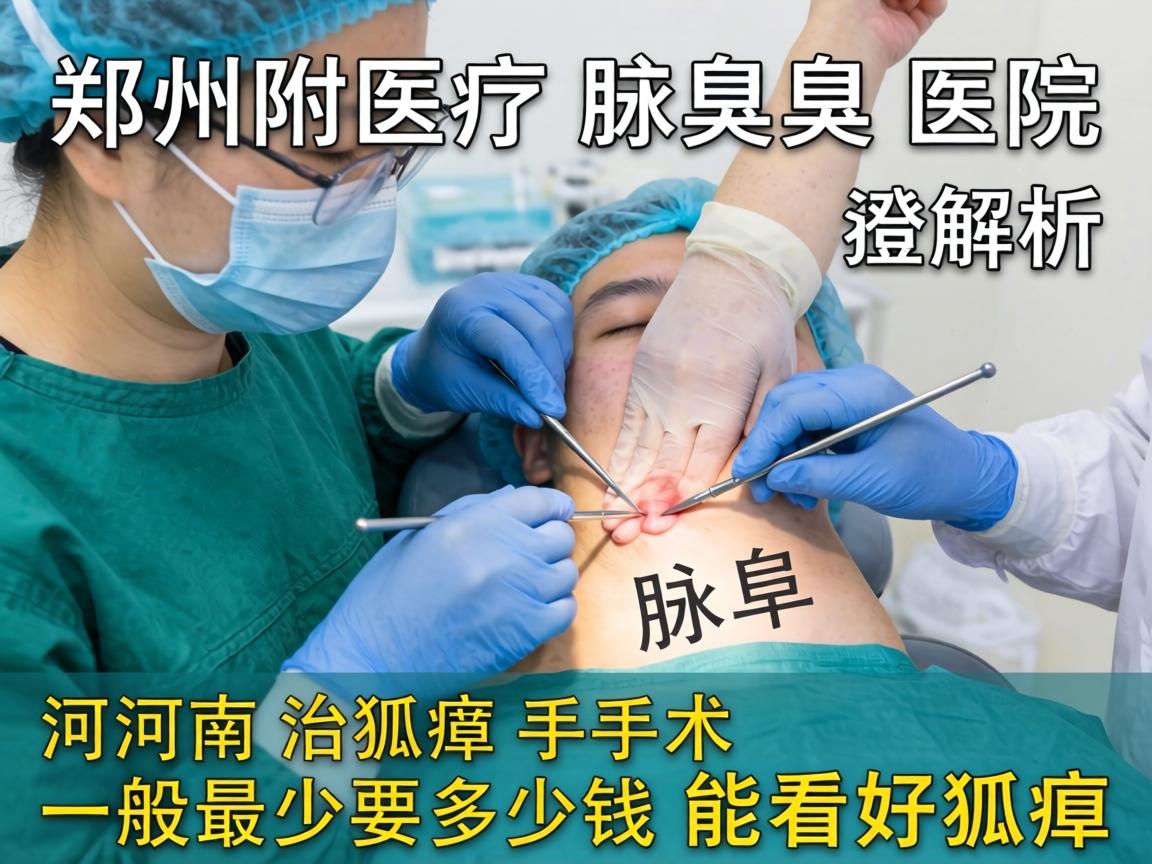 郑州附医腋臭医院解析，河南治狐臭手术一般最少要多少钱能看好狐臭