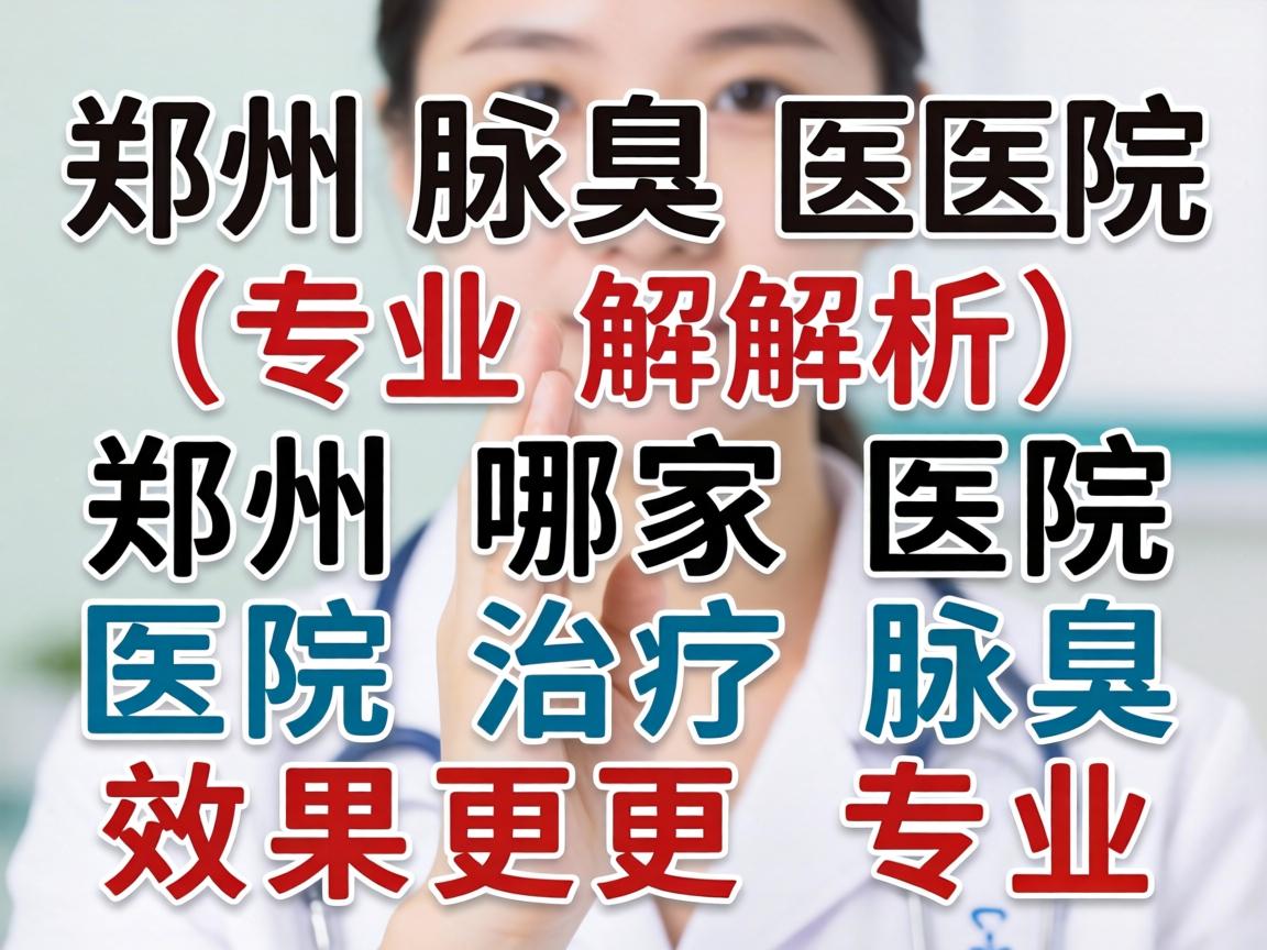 郑州腋臭医院专业解析，郑州哪家医院治疗腋臭效果更专业