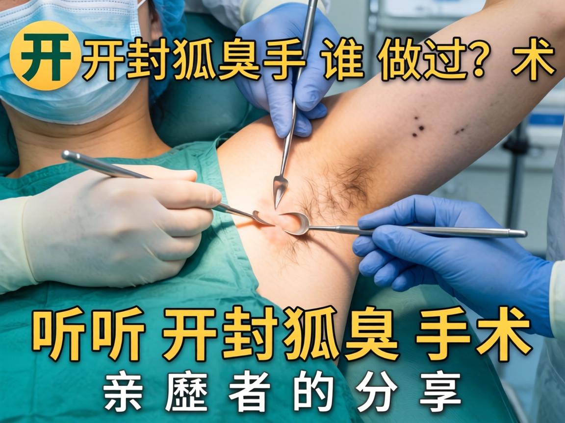 开封狐臭手术谁做过？听听开封狐臭手术亲历者的分享