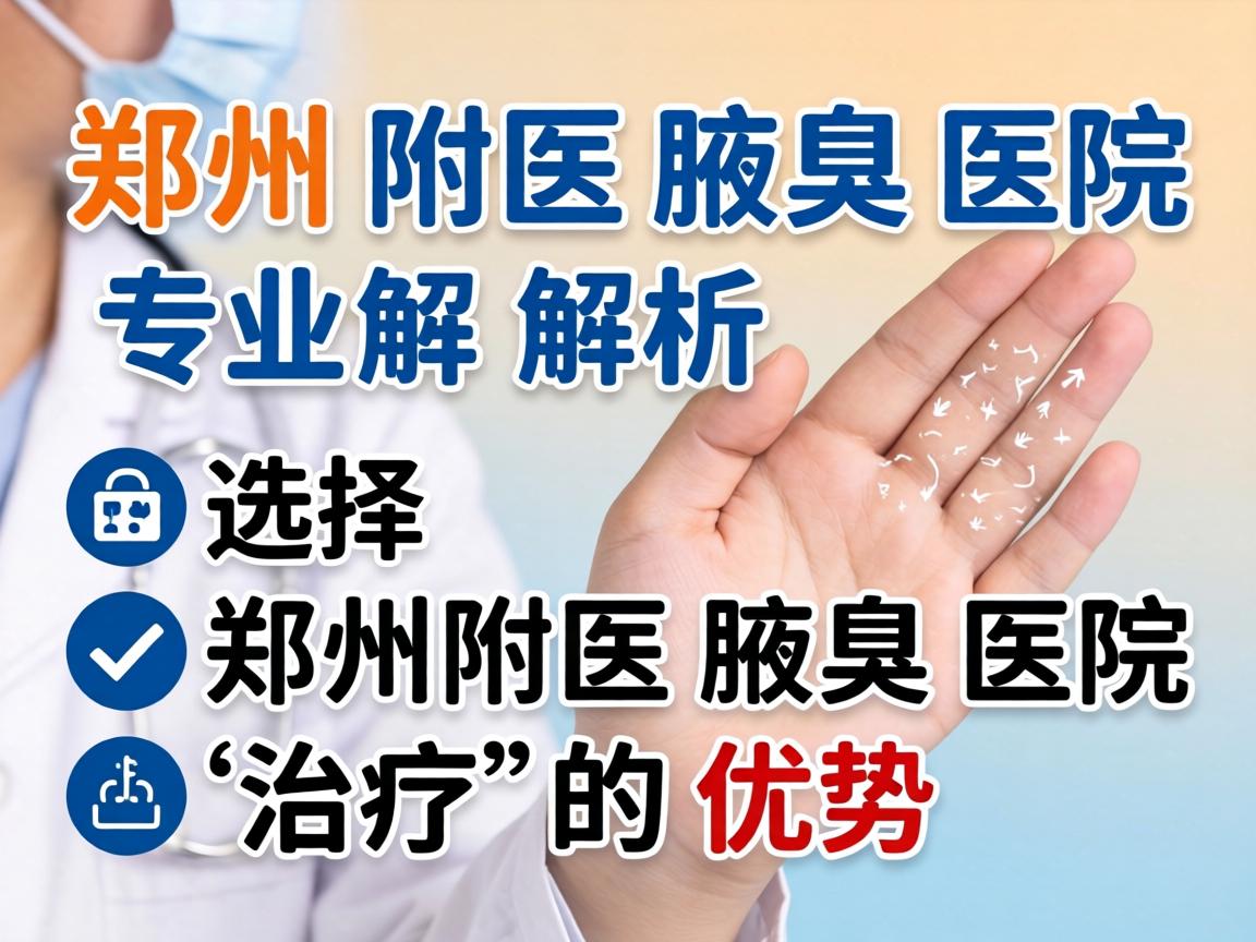 郑州附医腋臭医院专业解析，选择郑州附医腋臭医院治疗的优势