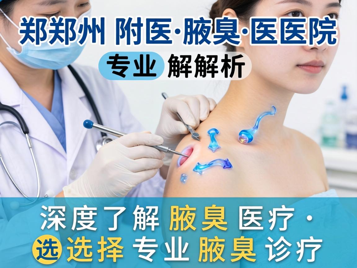 郑州附医腋臭医院专业解析，深度了解腋臭医疗，选择专业腋臭诊疗