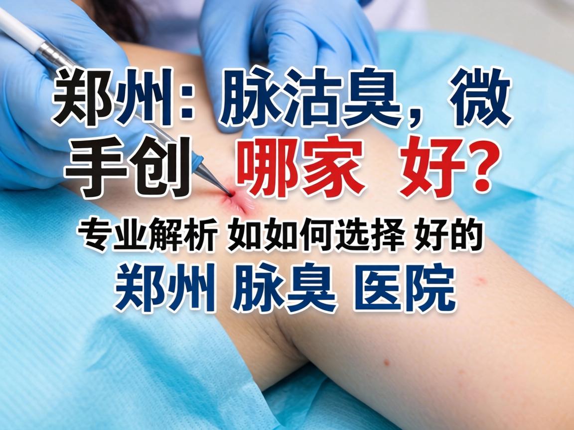 郑州腋臭微创手术哪家好？专业解析如何选择好的郑州腋臭医院
