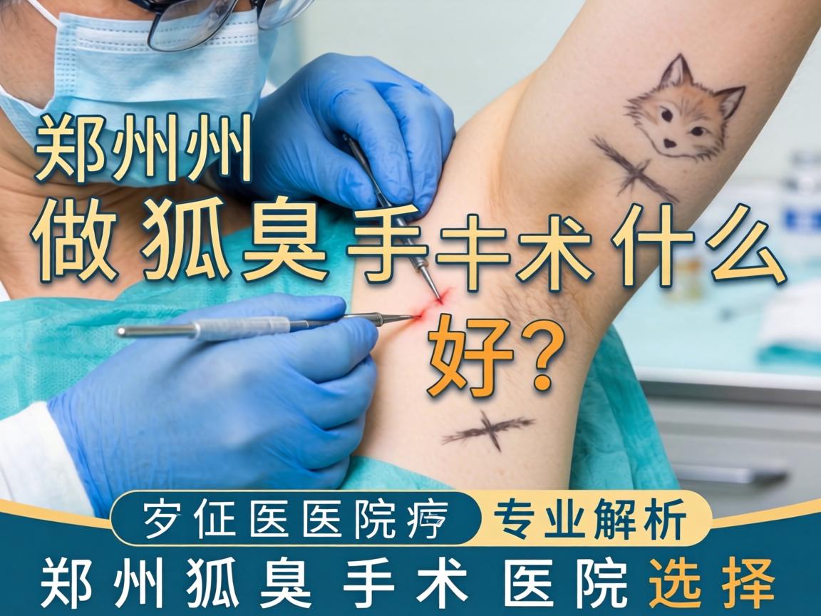 郑州做狐臭手术什么医院好?专业解析郑州狐臭手术医院选择 郑州做狐臭手术什么医院好?专业解析郑州狐臭手术医院选择