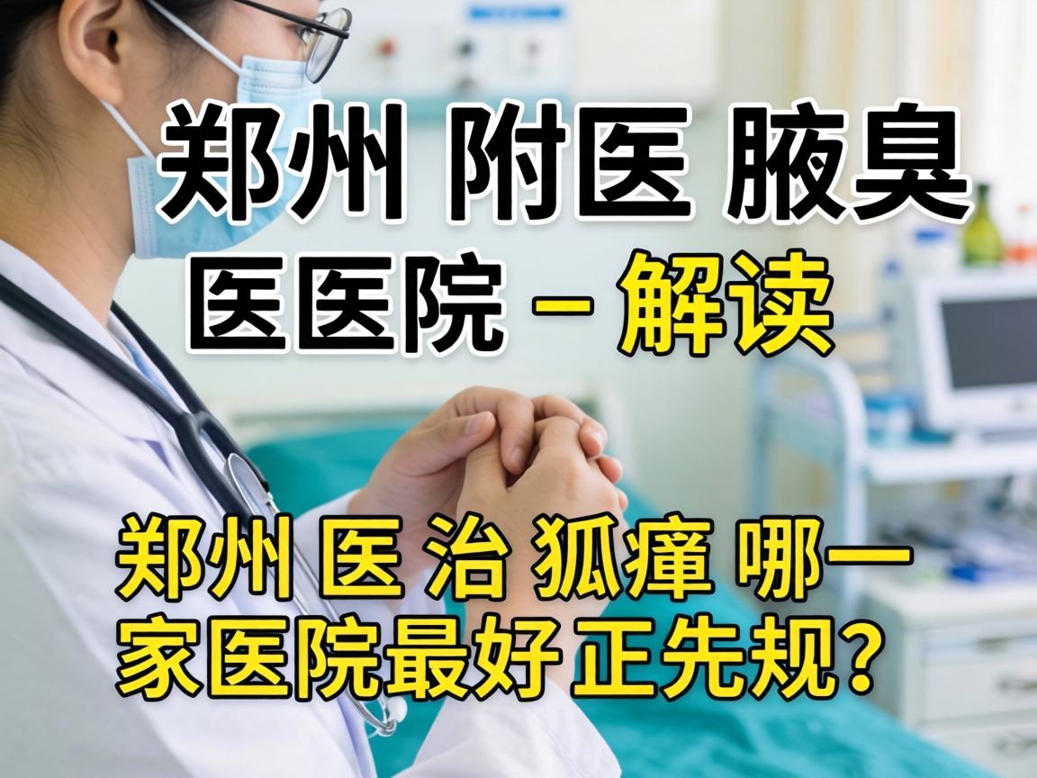 郑州附医腋臭医院解读，郑州医治狐臭哪一家医院最好正规？