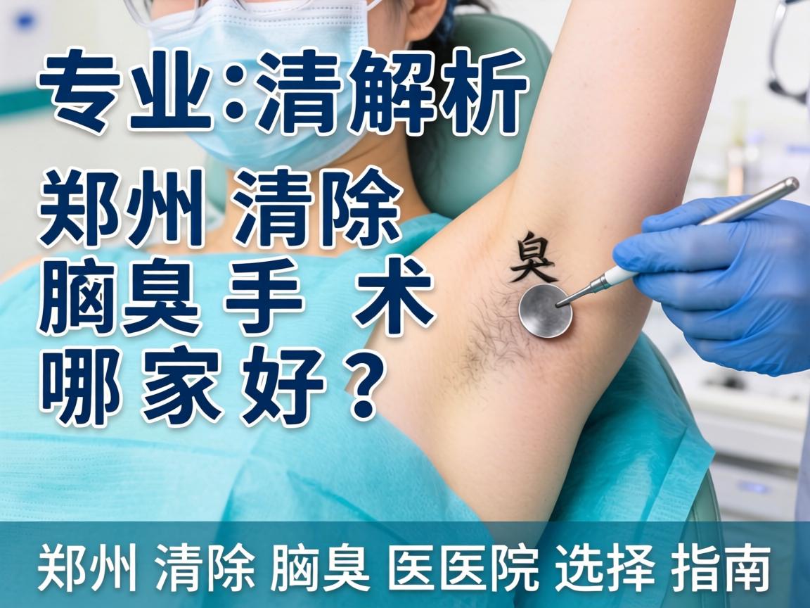 专业解析,郑州清除腋臭手术哪家好?郑州清除腋臭医院选择指南 专业解析,郑州清除腋臭手术哪家好?郑州清除腋臭医院选择指南
