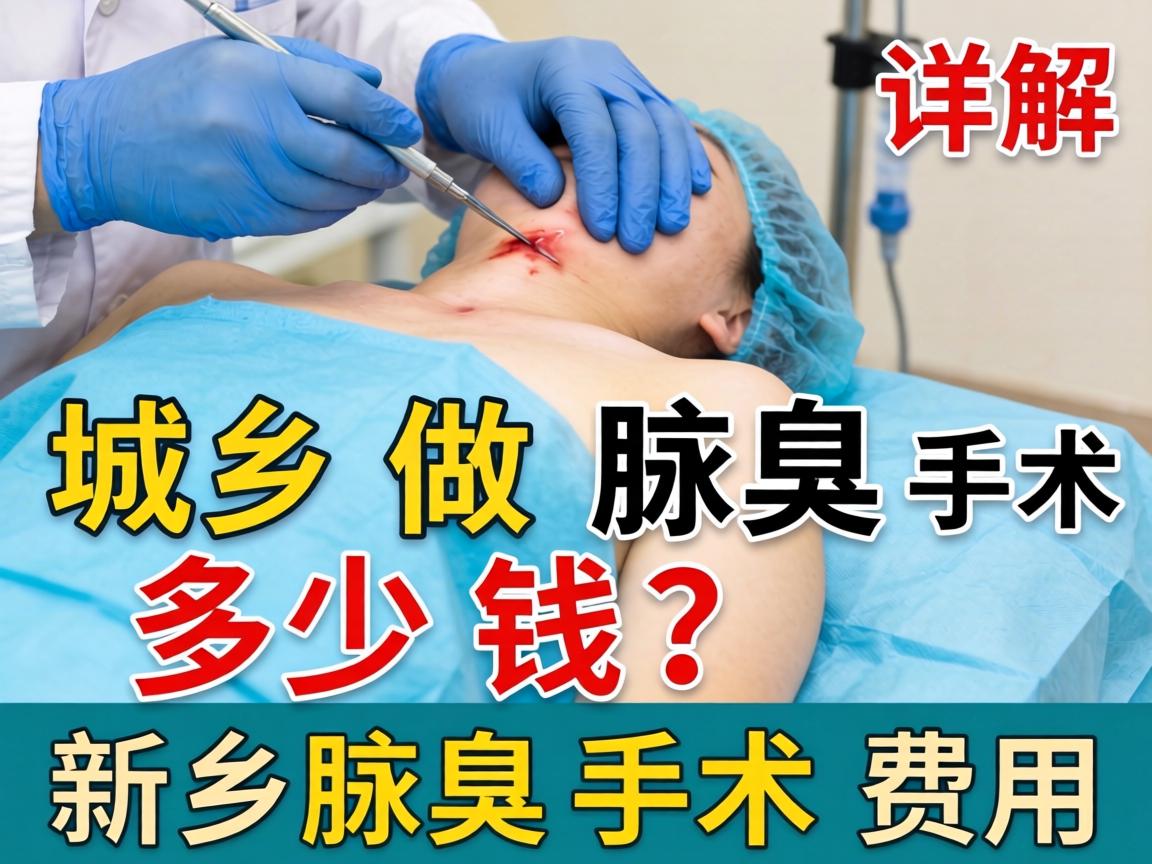 在新乡做腋臭手术多少钱?详解新乡腋臭手术费用 在新乡做腋臭手术多少钱?详解新乡腋臭手术费用