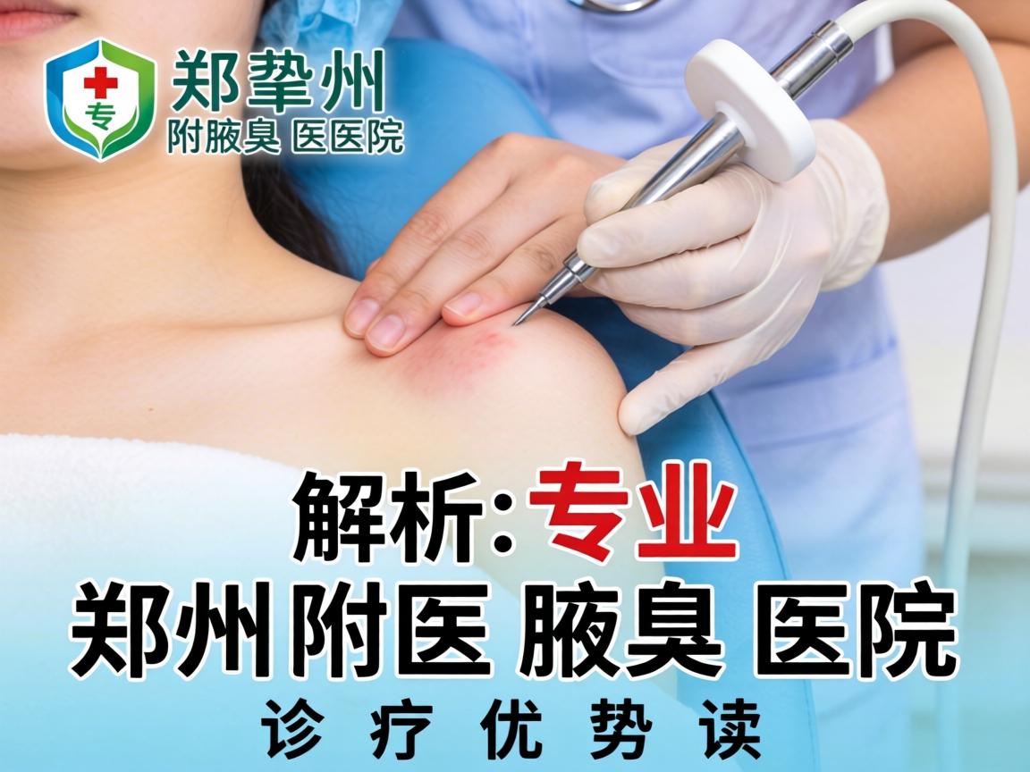 郑州专业腋臭医院解析，郑州附医腋臭医院诊疗优势解读
