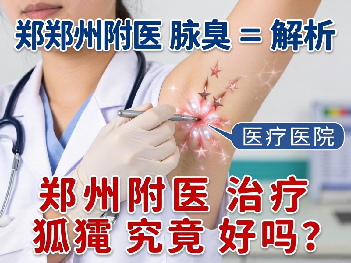 郑州附医腋臭医院解析，郑州附医治疗狐臭究竟好吗？