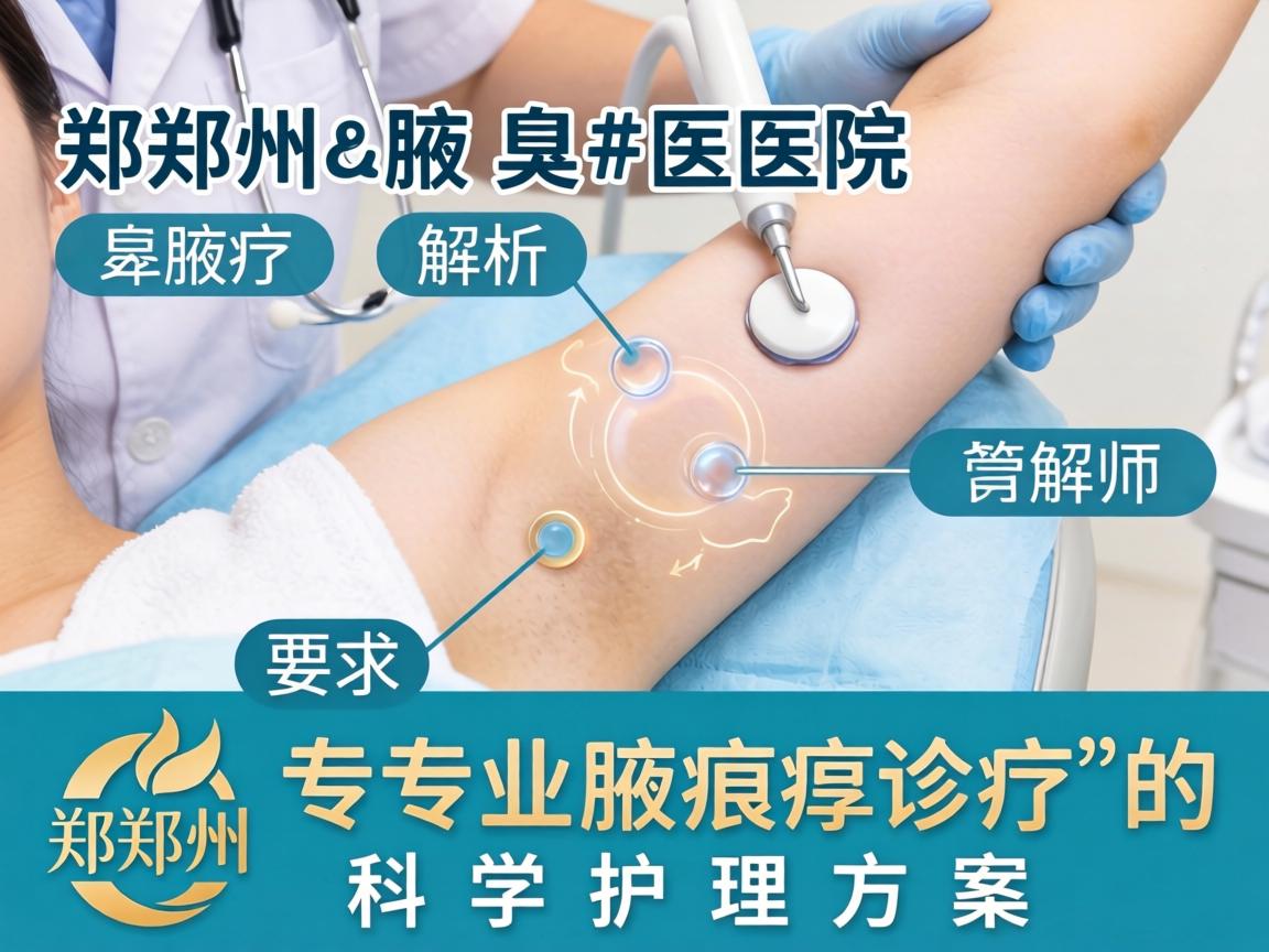 郑州腋臭医院解析，郑州专业腋臭诊疗的科学护理方案