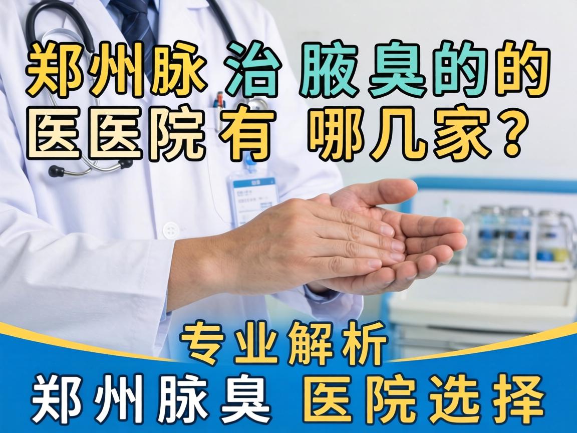 郑州治腋臭的医院有哪几家？专业解析郑州腋臭医院选择