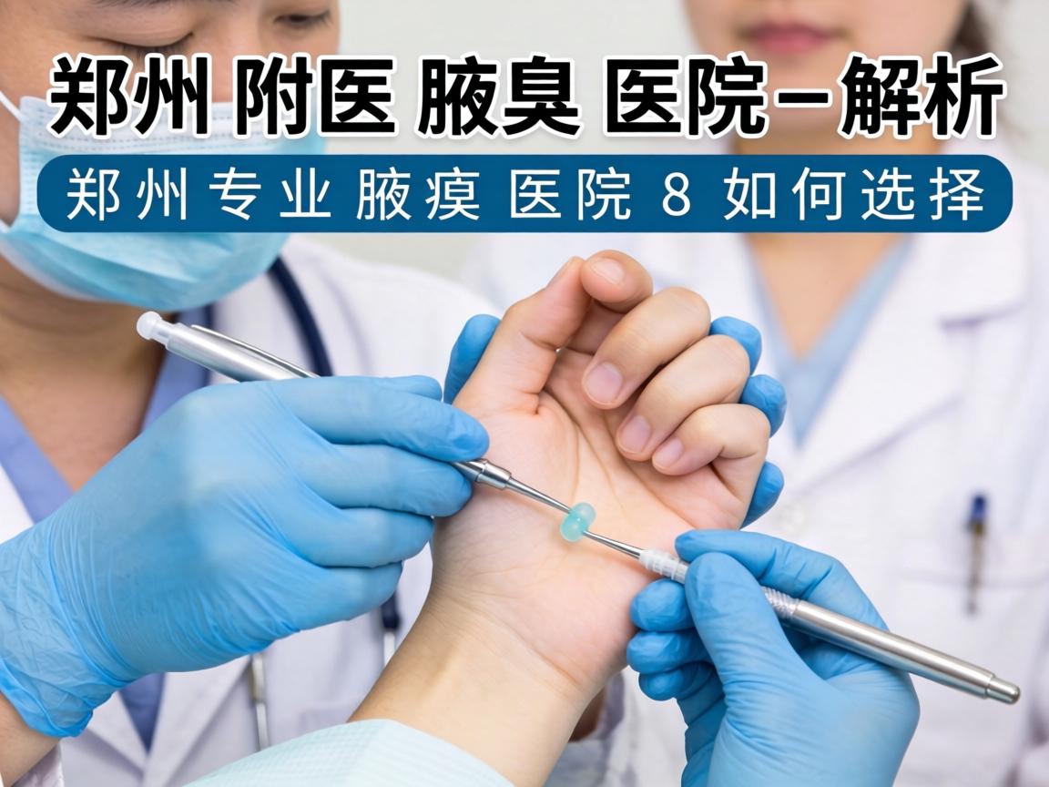 郑州附医腋臭医院解析，郑州专业腋臭医院如何选择