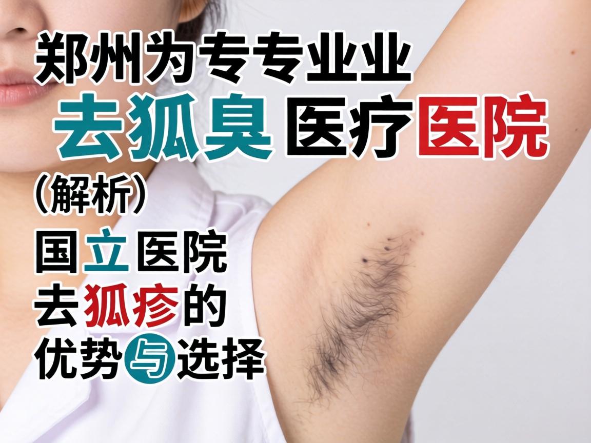 郑州专业去狐臭医院解析，国立医院去狐臭的优势与选择