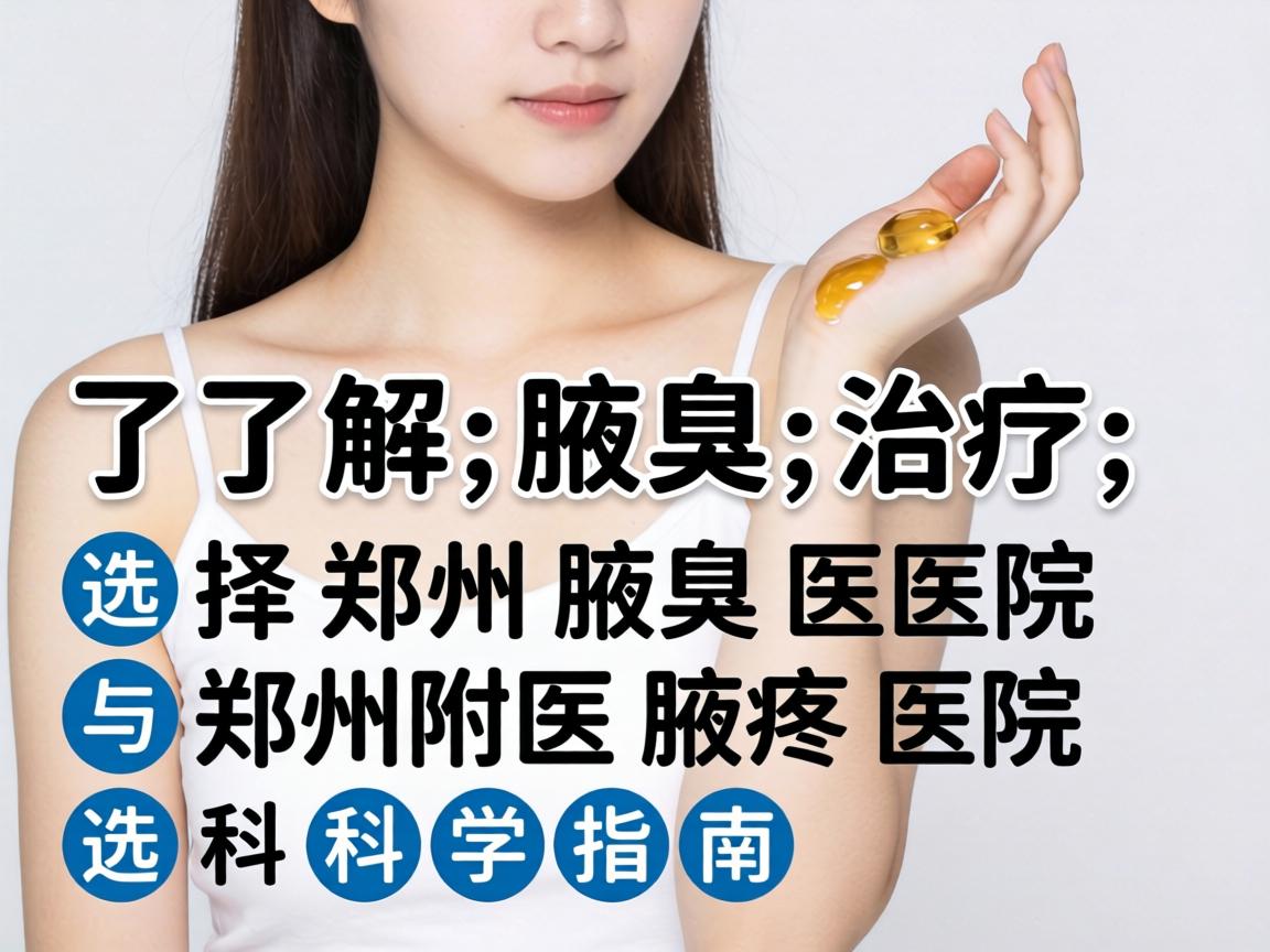 了解腋臭治疗，选择郑州腋臭医院与郑州附医腋臭医院的科学指南