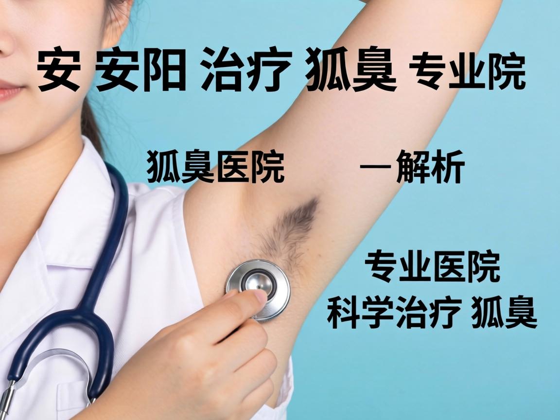 安阳治疗狐臭专业医院解析，专业医院如何科学治疗狐臭