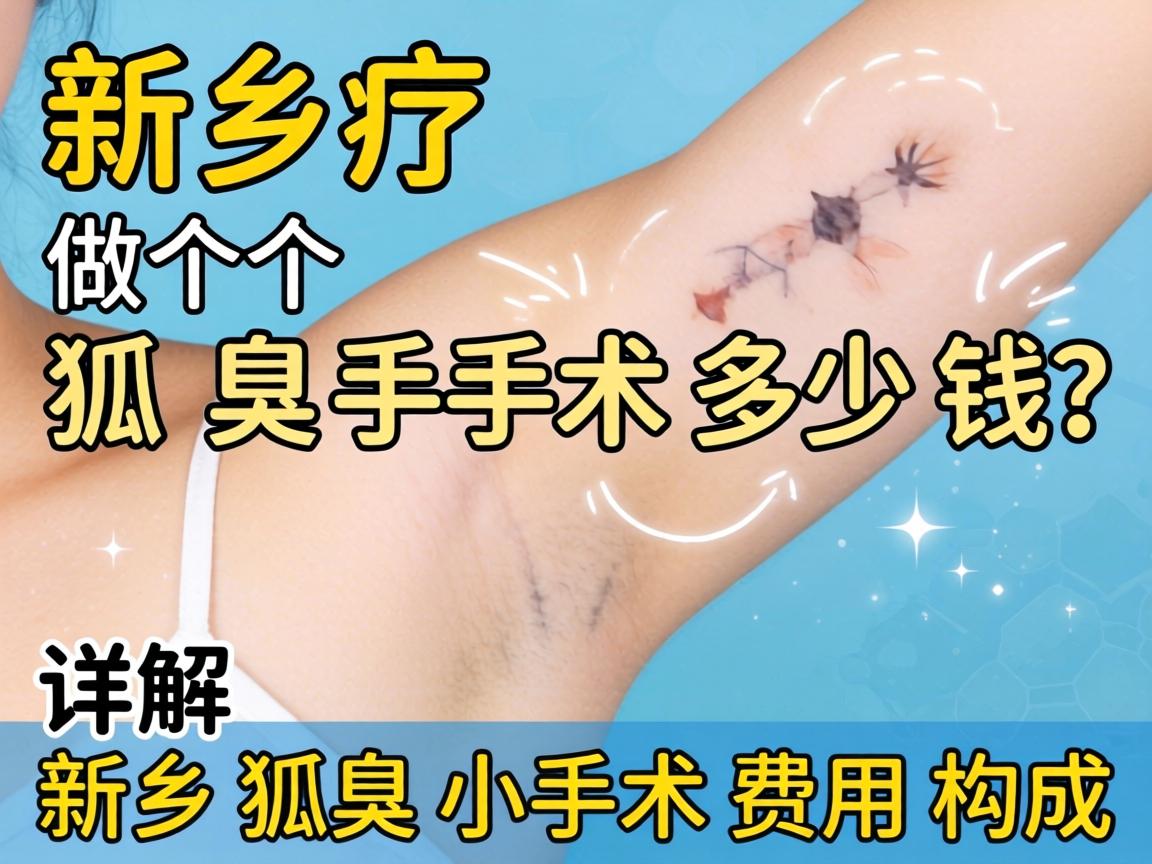 新乡做个狐臭手术多少钱？详解新乡狐臭手术费用构成