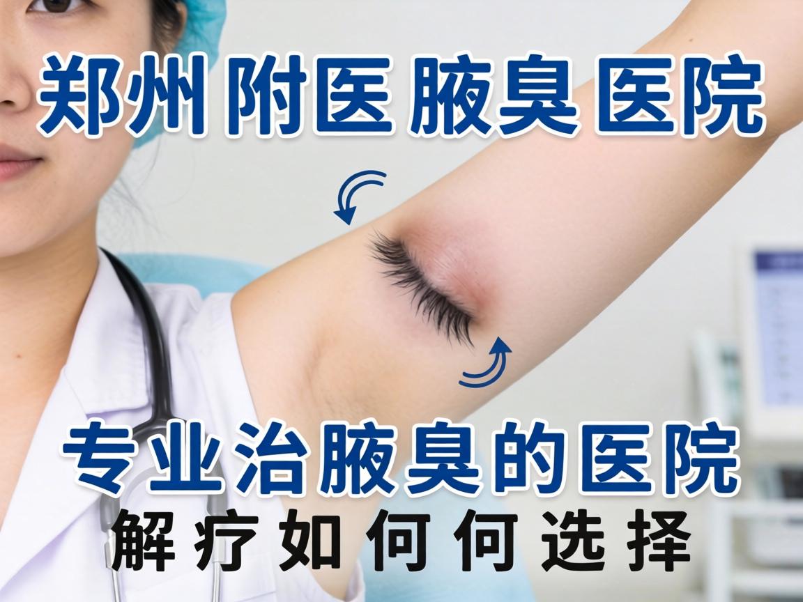 郑州附医腋臭医院解析，专业治腋臭的医院如何选择
