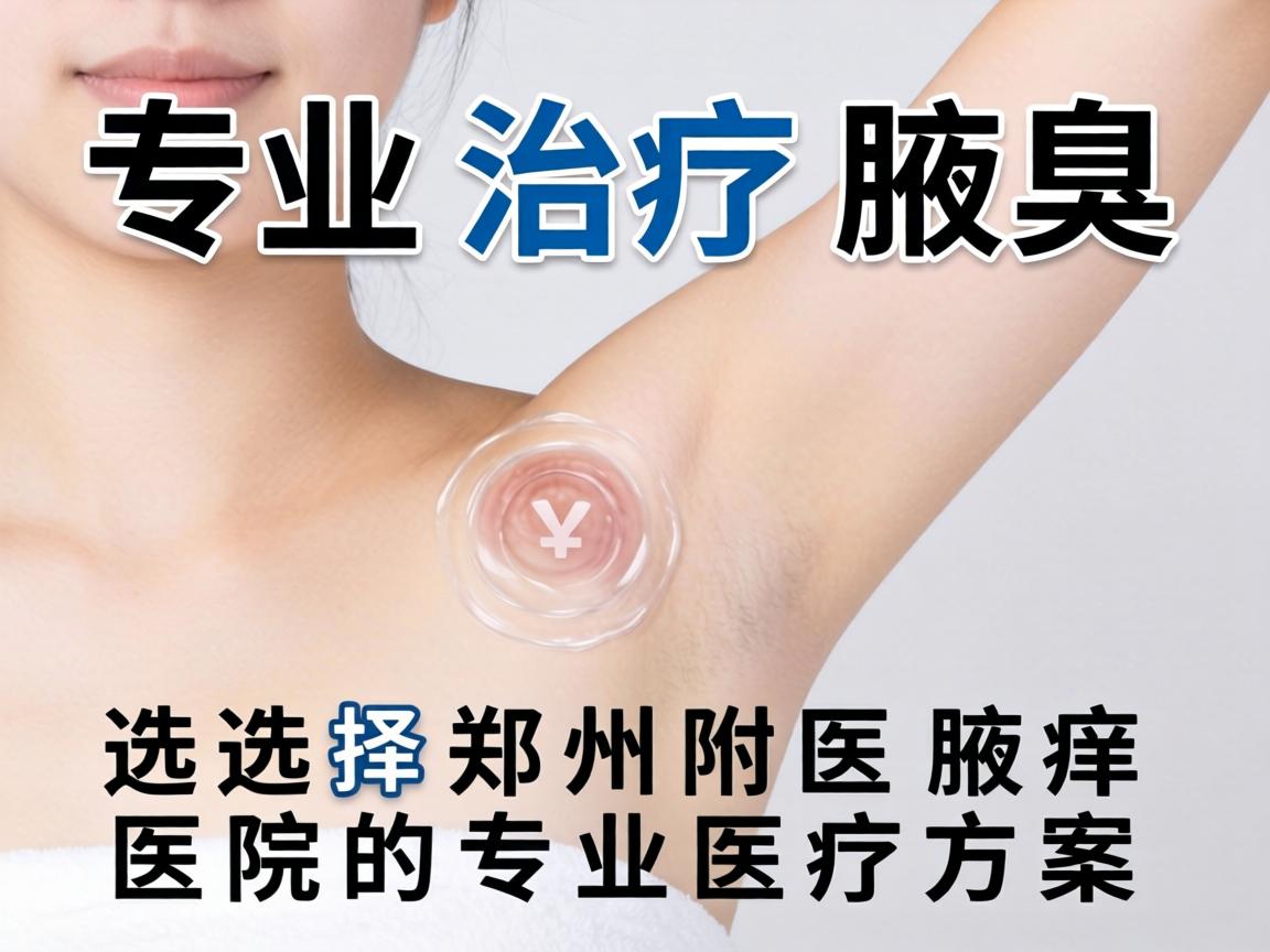 专业治疗腋臭，选择郑州附医腋臭医院的专业医疗方案
