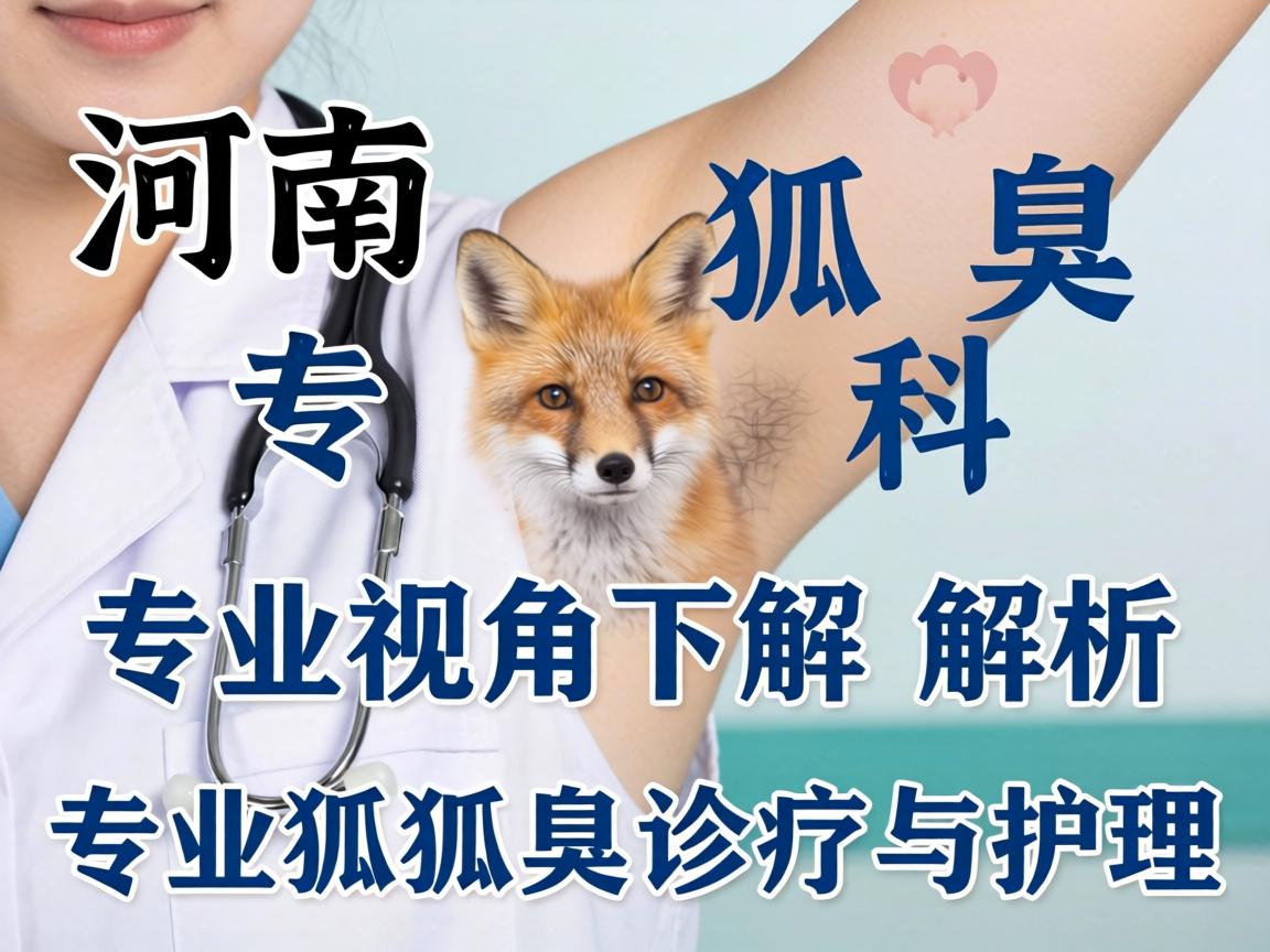 河南狐臭专科解析，专业视角下的狐臭诊疗与护理