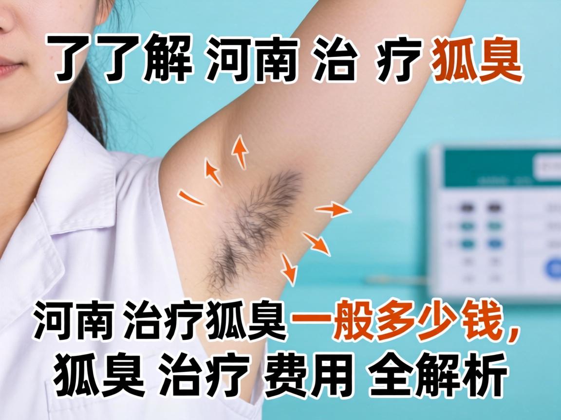 了解河南治疗狐臭一般多少钱，狐臭治疗费用全解析